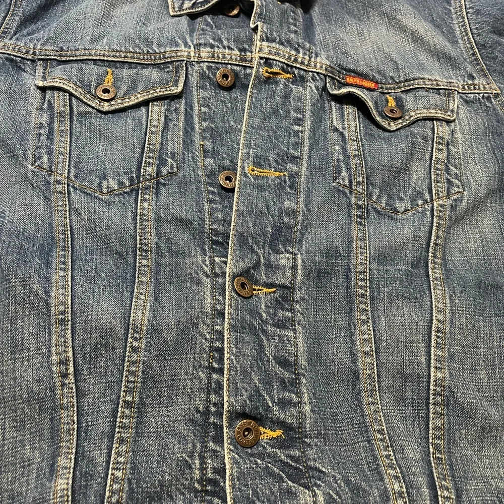 Ralph Lauren Polo Vintage Men’s Jean Jacket Large - Picture 2 of 9